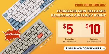 Epomaker EP75&CIDOO V65 Giveaway