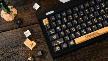 Discover Epomaker's Temple Keycap Set: A Journey Through Ancient Civilizations