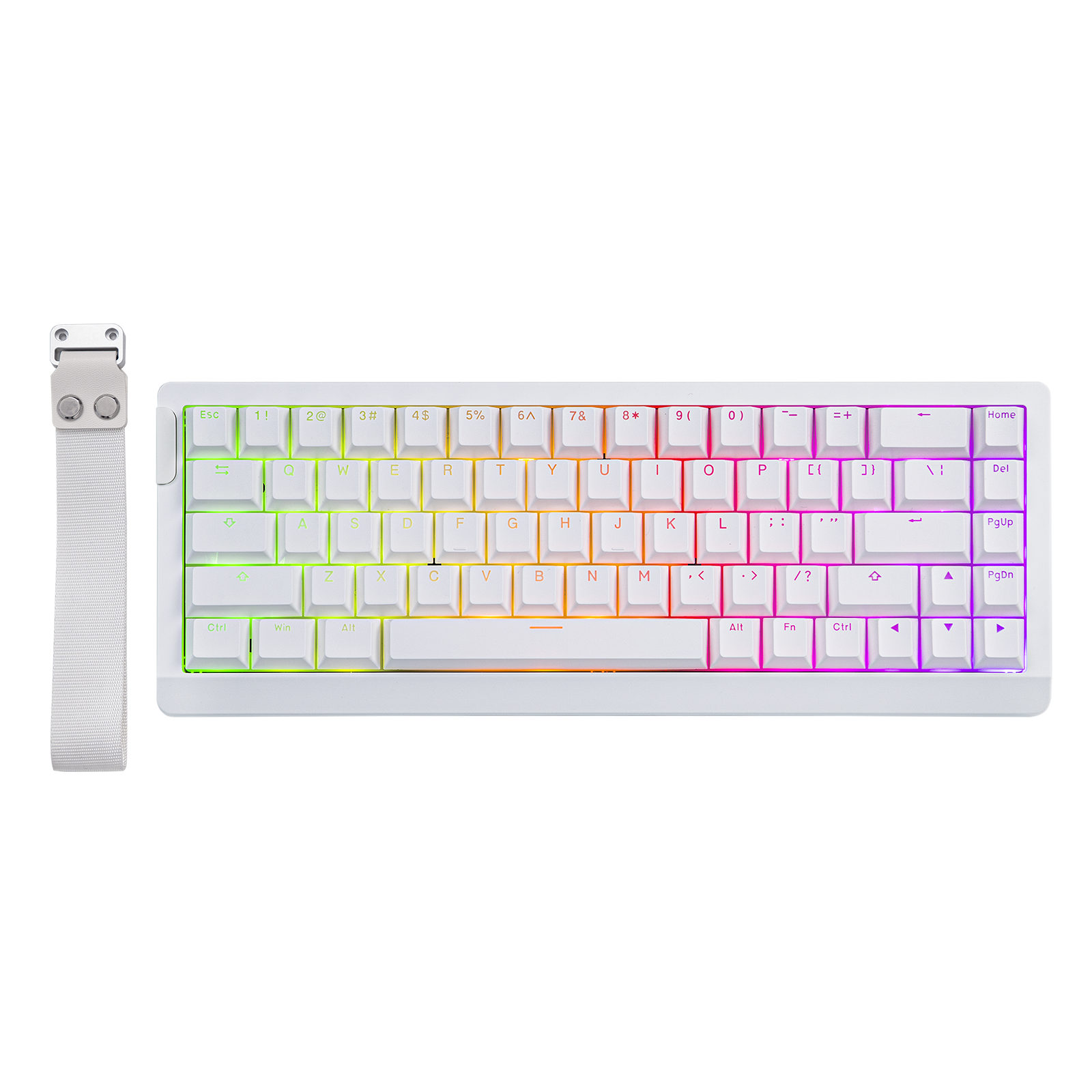 EPOMAKER HE68 Lite 65% Shine-Through A-RGB Magnetic Gaming Keyboard
