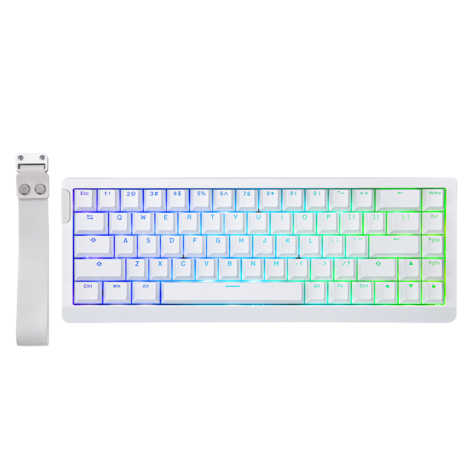 EPOMAKER HE68 Lite 65% Shine-Through A-RGB Magnetic Gaming Keyboard