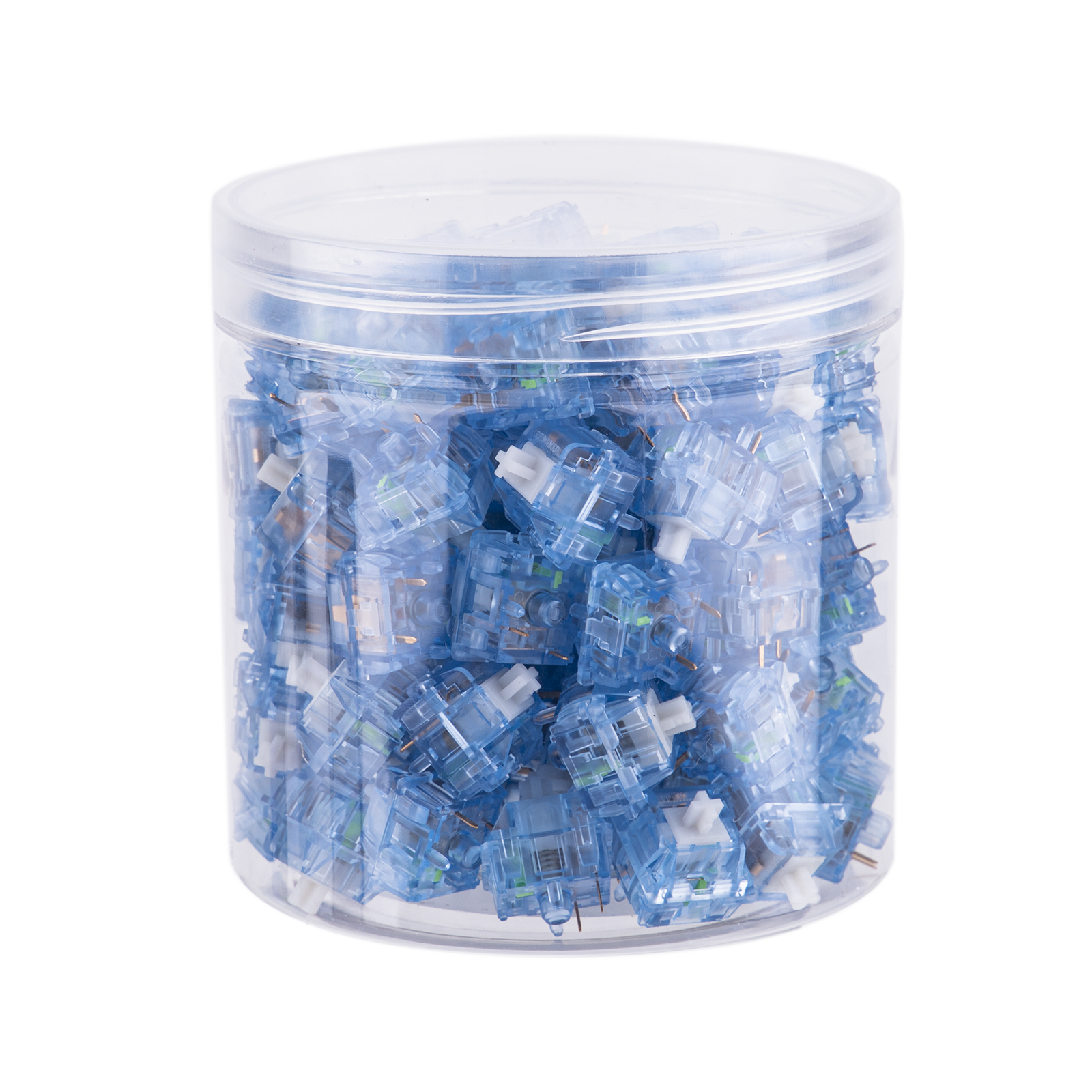 Original 100 Pieces of Epomaker Aqua Switch Set for Mechanical Keyboard Replacement