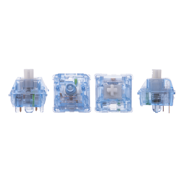 Original 100 Pieces of Epomaker Aqua Switch Set for Mechanical Keyboard Replacement