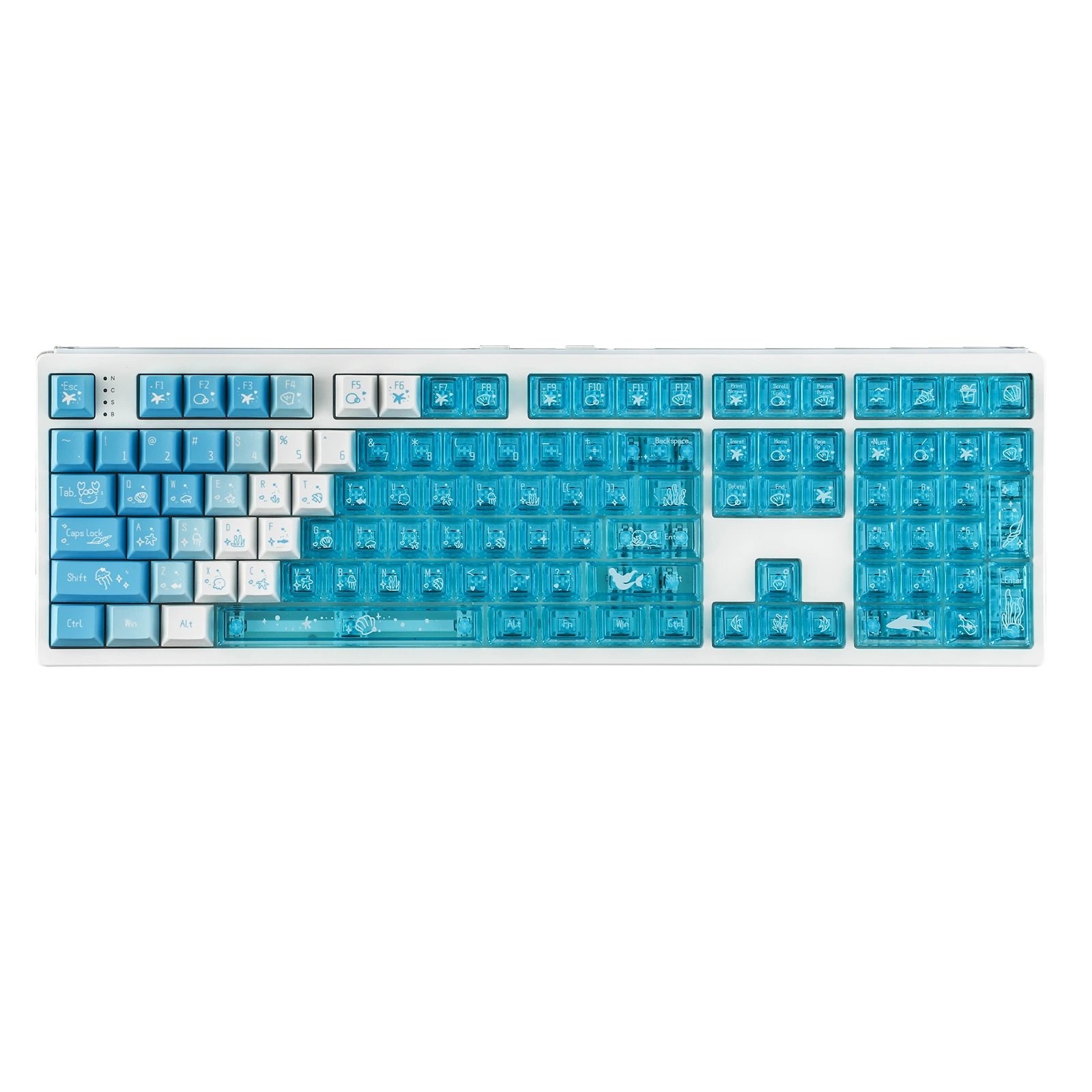 EPOMAKER DuoChrome Keycaps Set