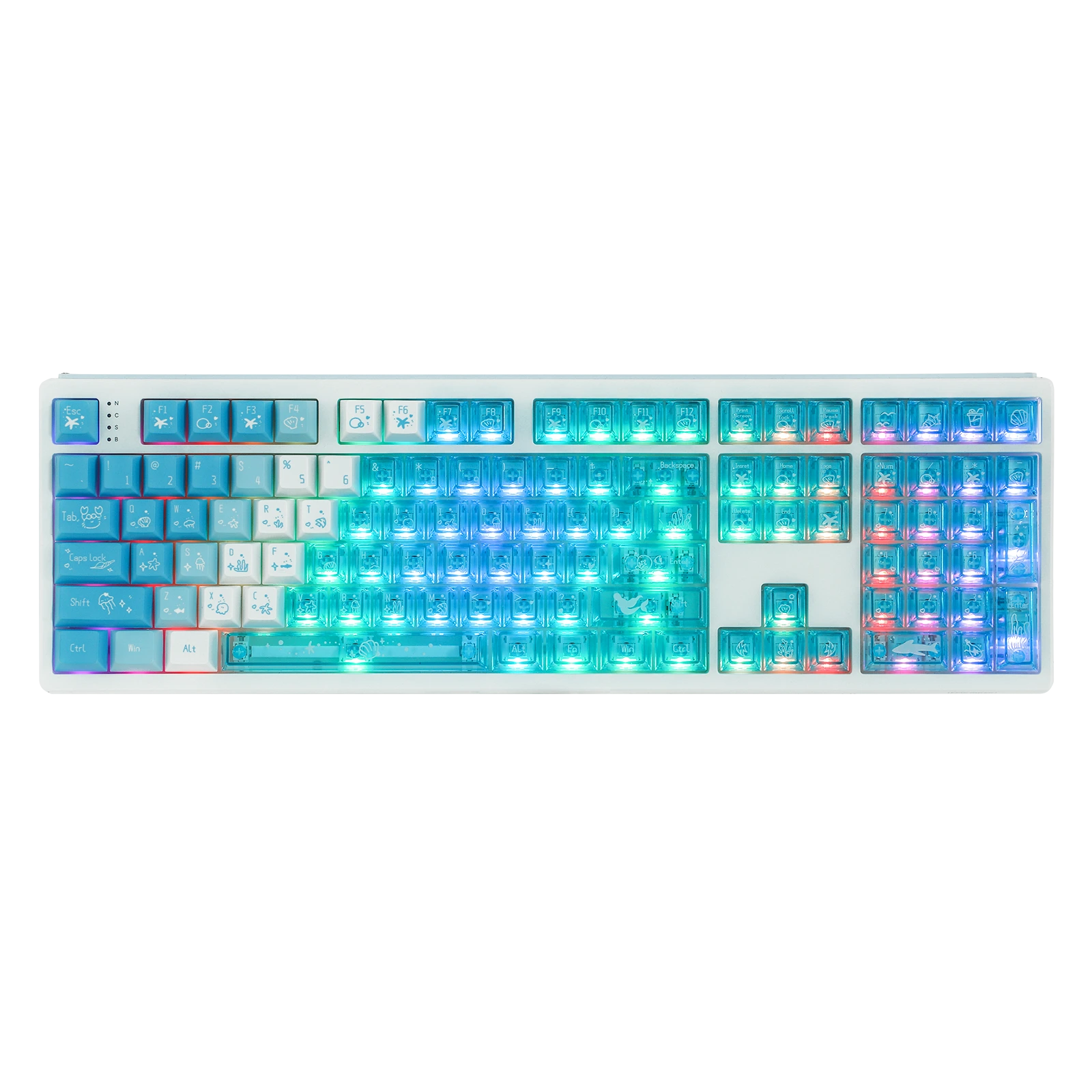 EPOMAKER DuoChrome Keycaps Set