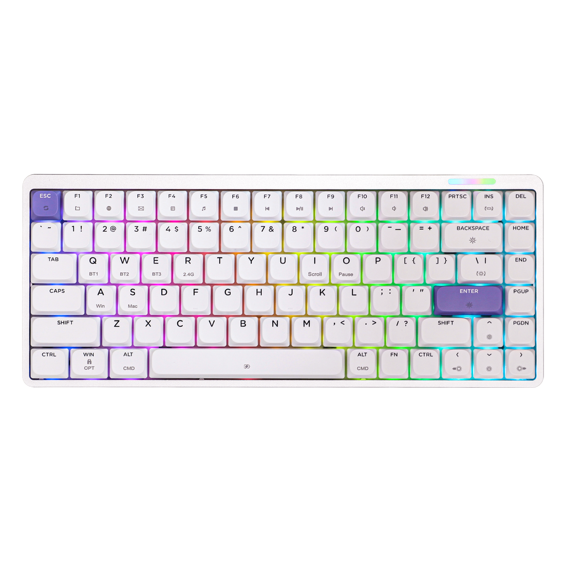 EPOMAKER Luma84 Low-Profile VIA Mechanical Keyboard
