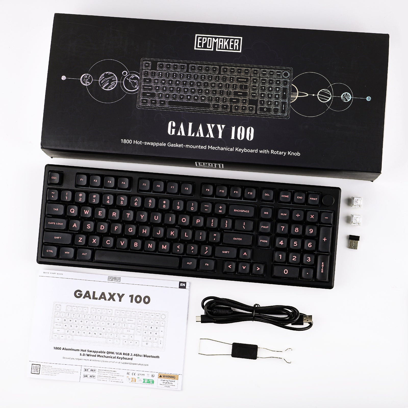 EPOMAKER Galaxy100 QMK/VIA