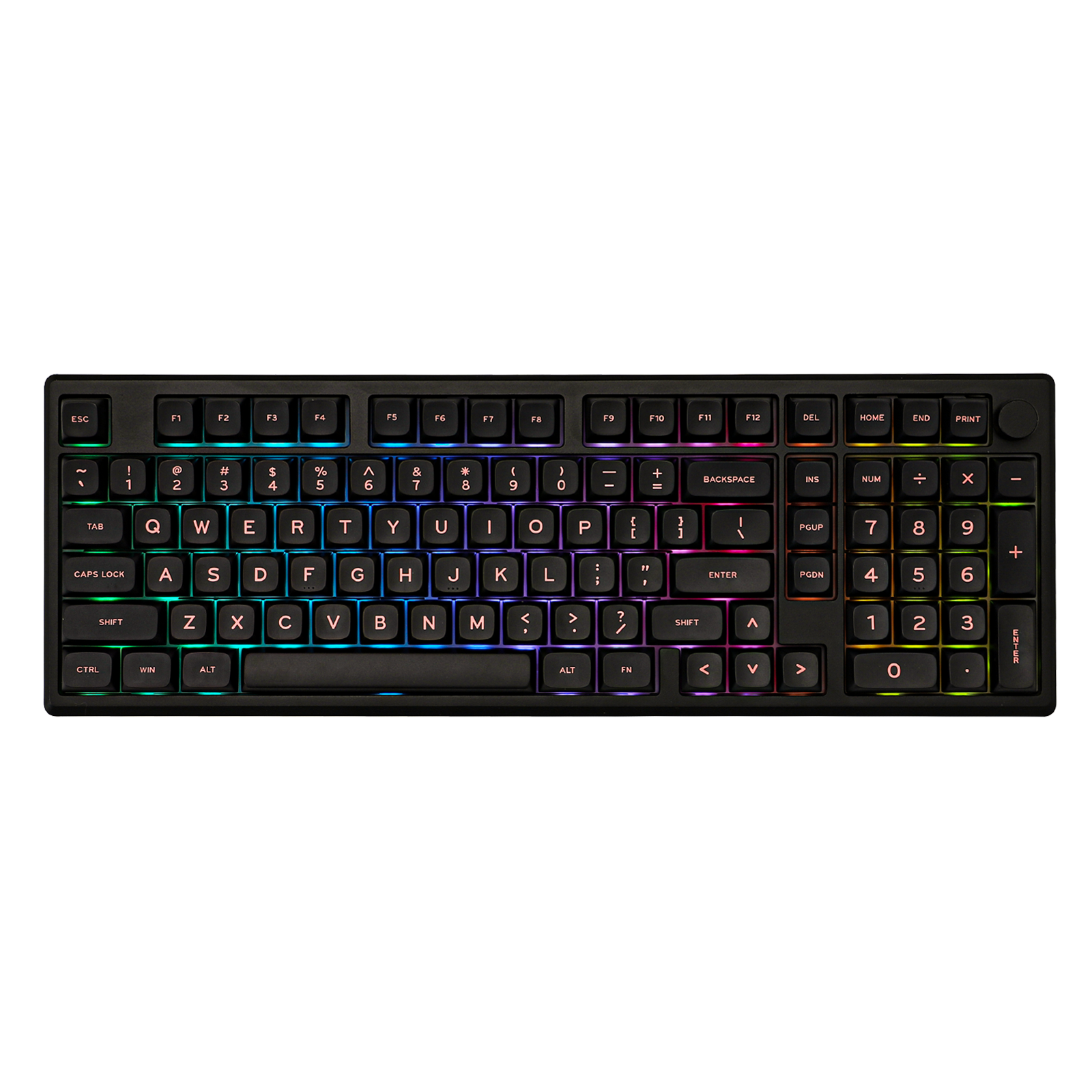 Epomaker Galaxy100 QMA/VIA + Nude Rosa Silent Switch Set Bundle