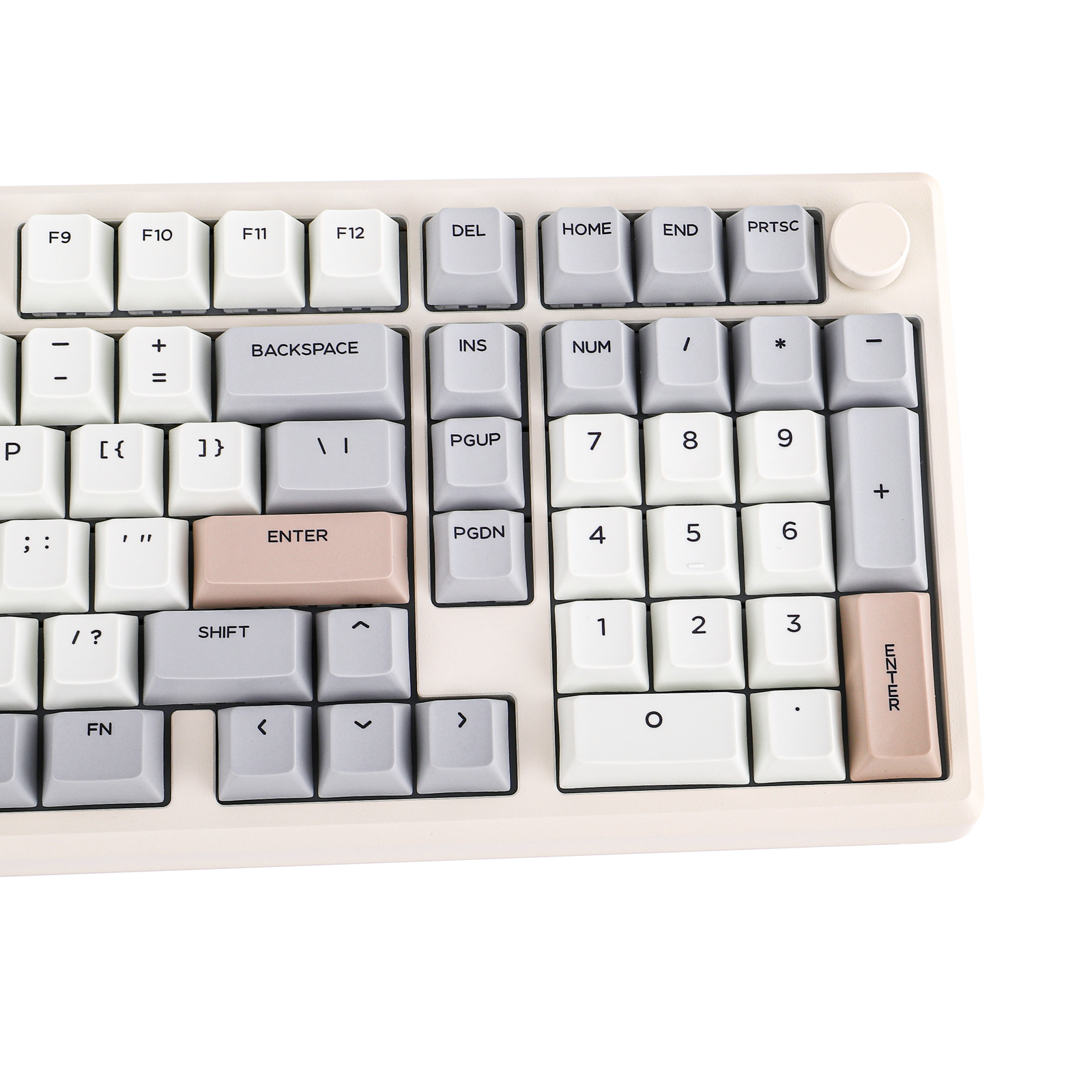 Epomaker Galaxy100 QMA/VIA + Nude Rosa Silent Switch Set Bundle