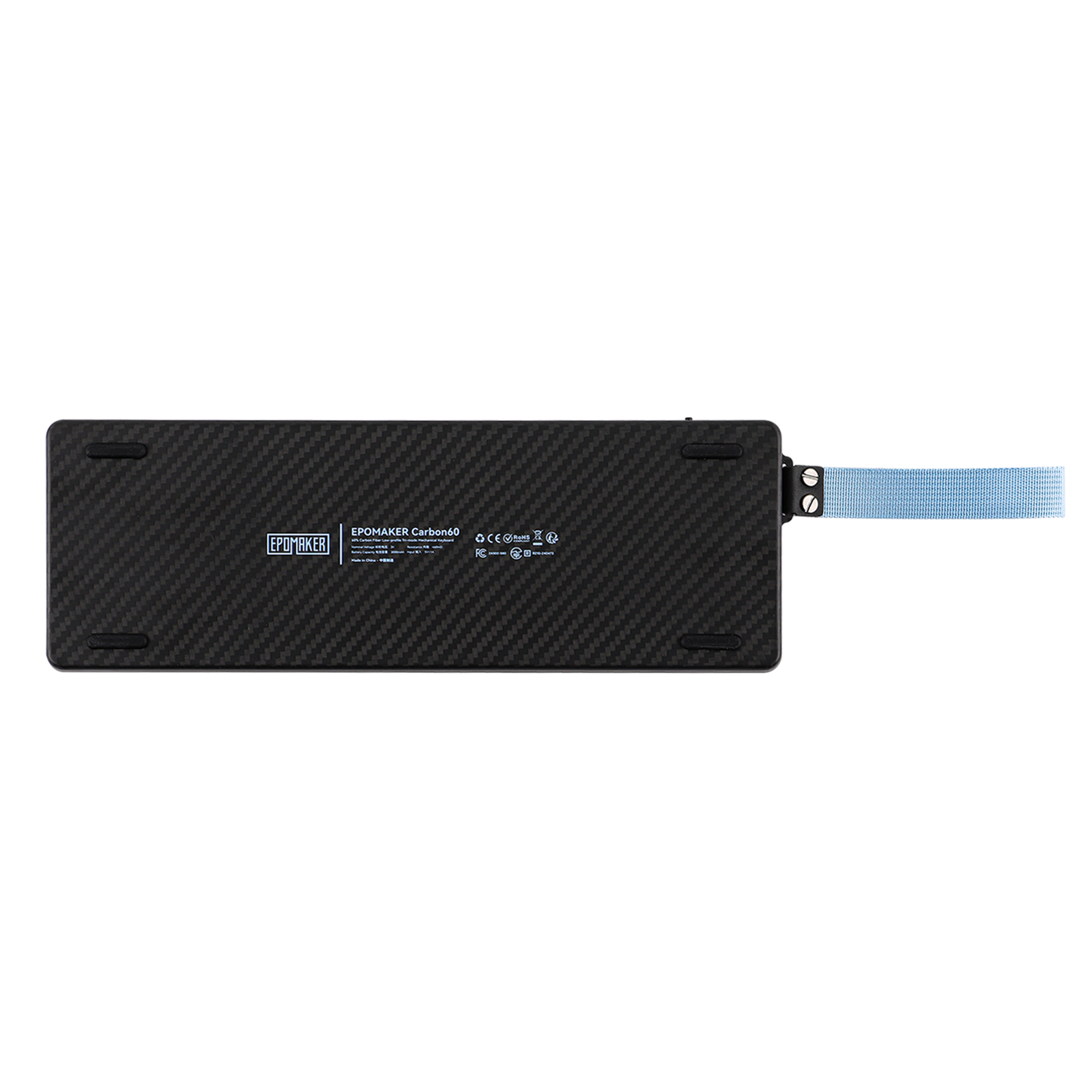 Epomaker Carbon60 DSA Low-Profile VIA Mechanical keyboard