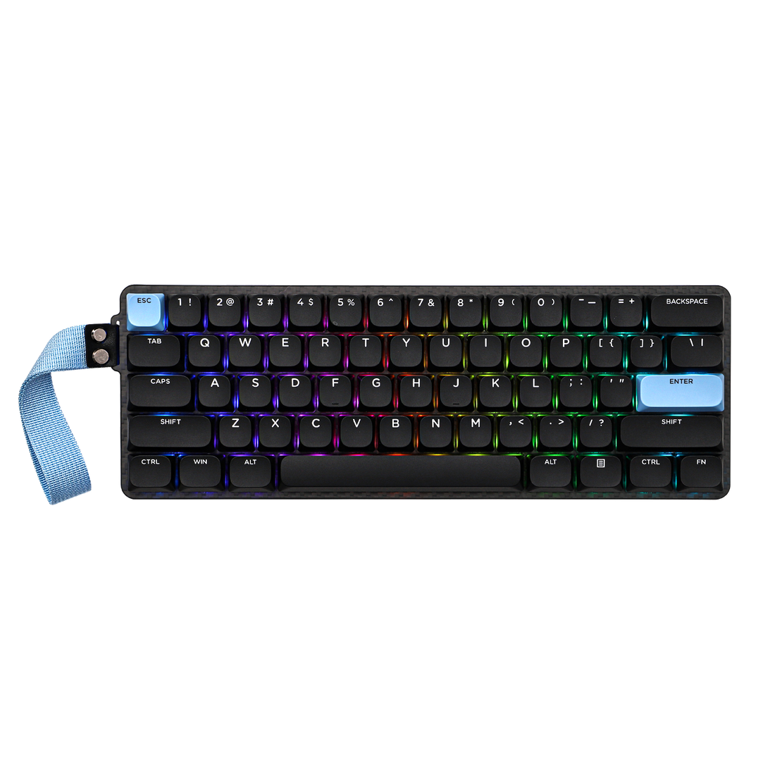 Epomaker Carbon60 DSA Low-Profile VIA Mechanical keyboard
