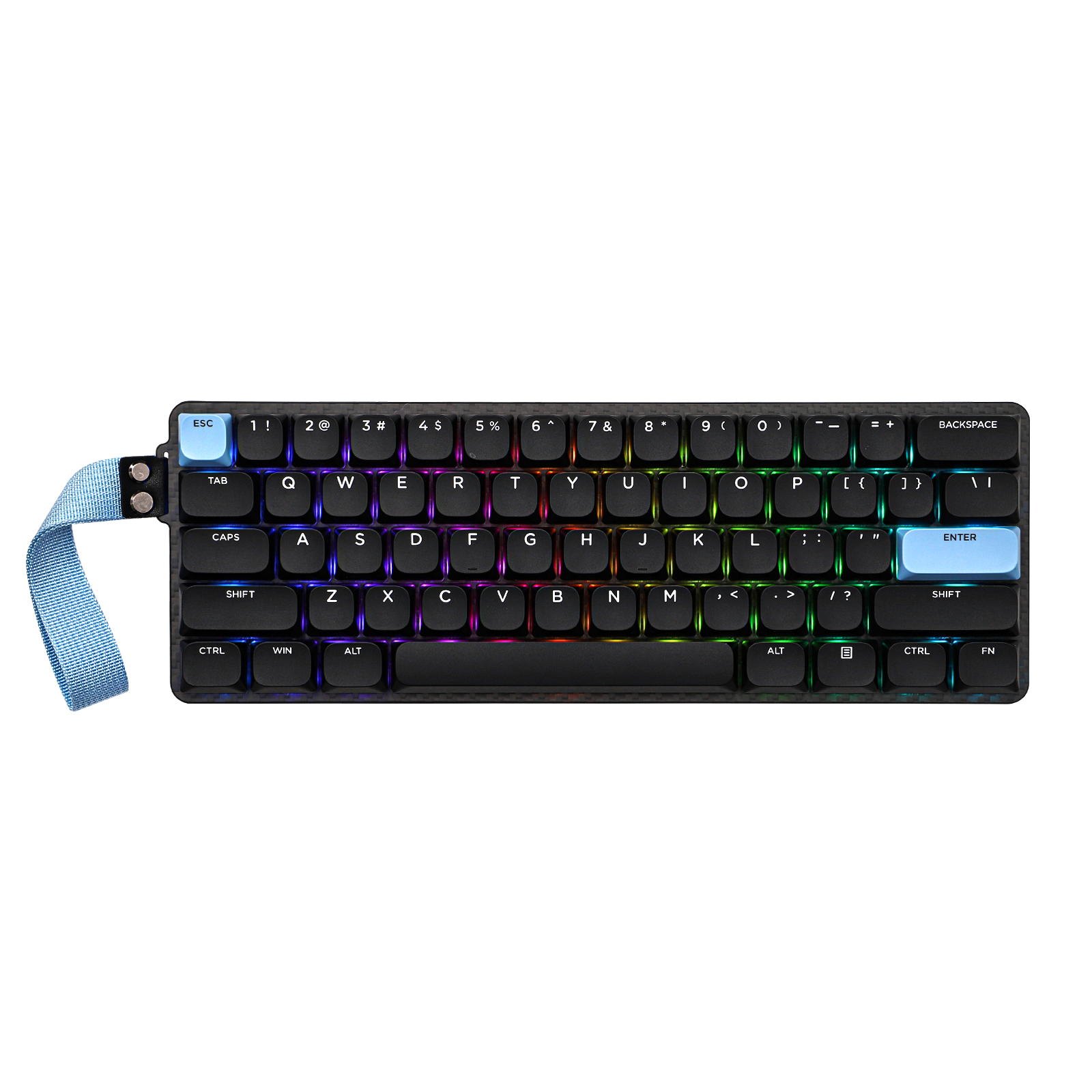 Epomaker Carbon60 DSA Low-Profile VIA Mechanical keyboard