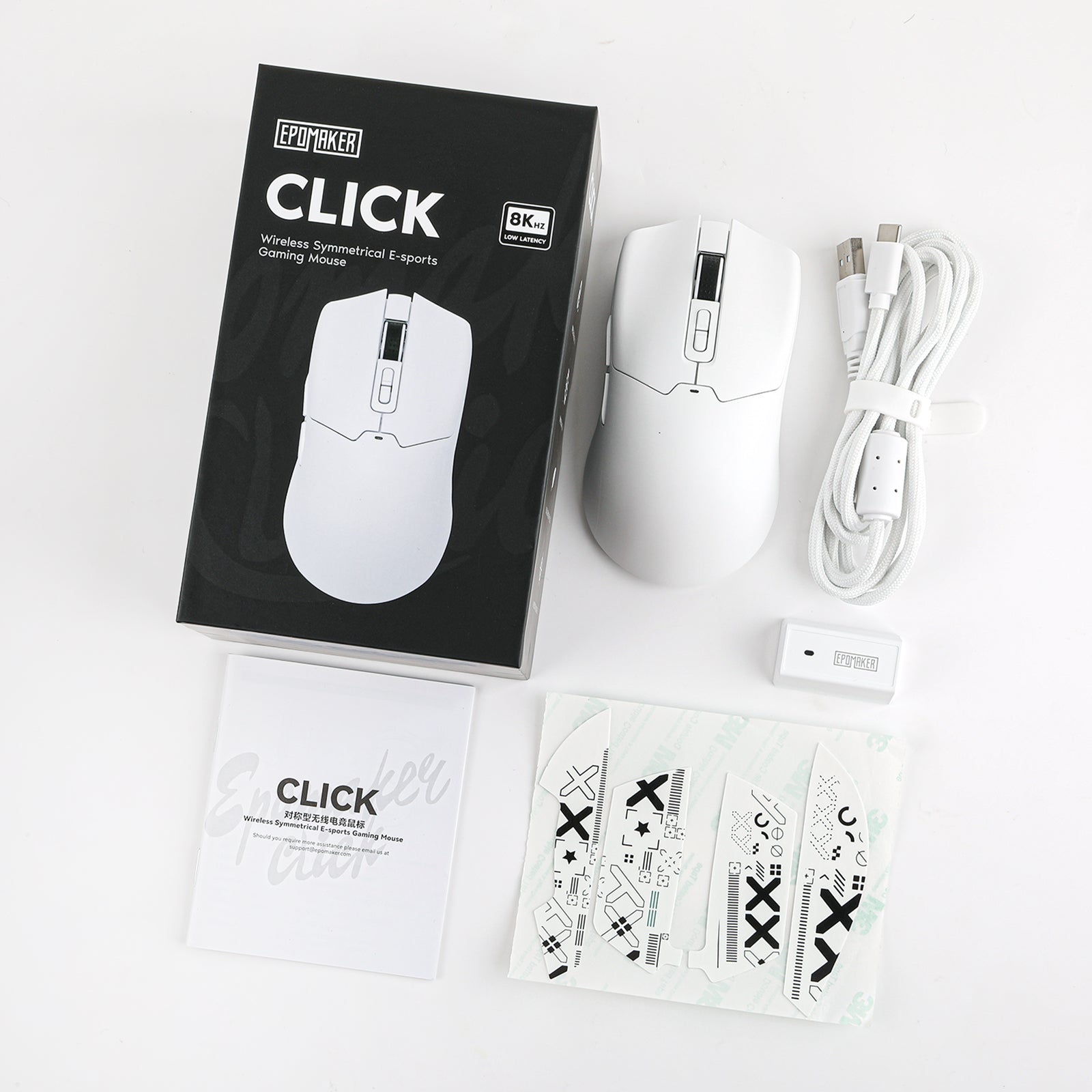 Epomaker HE68 + Click Mouse Bundle