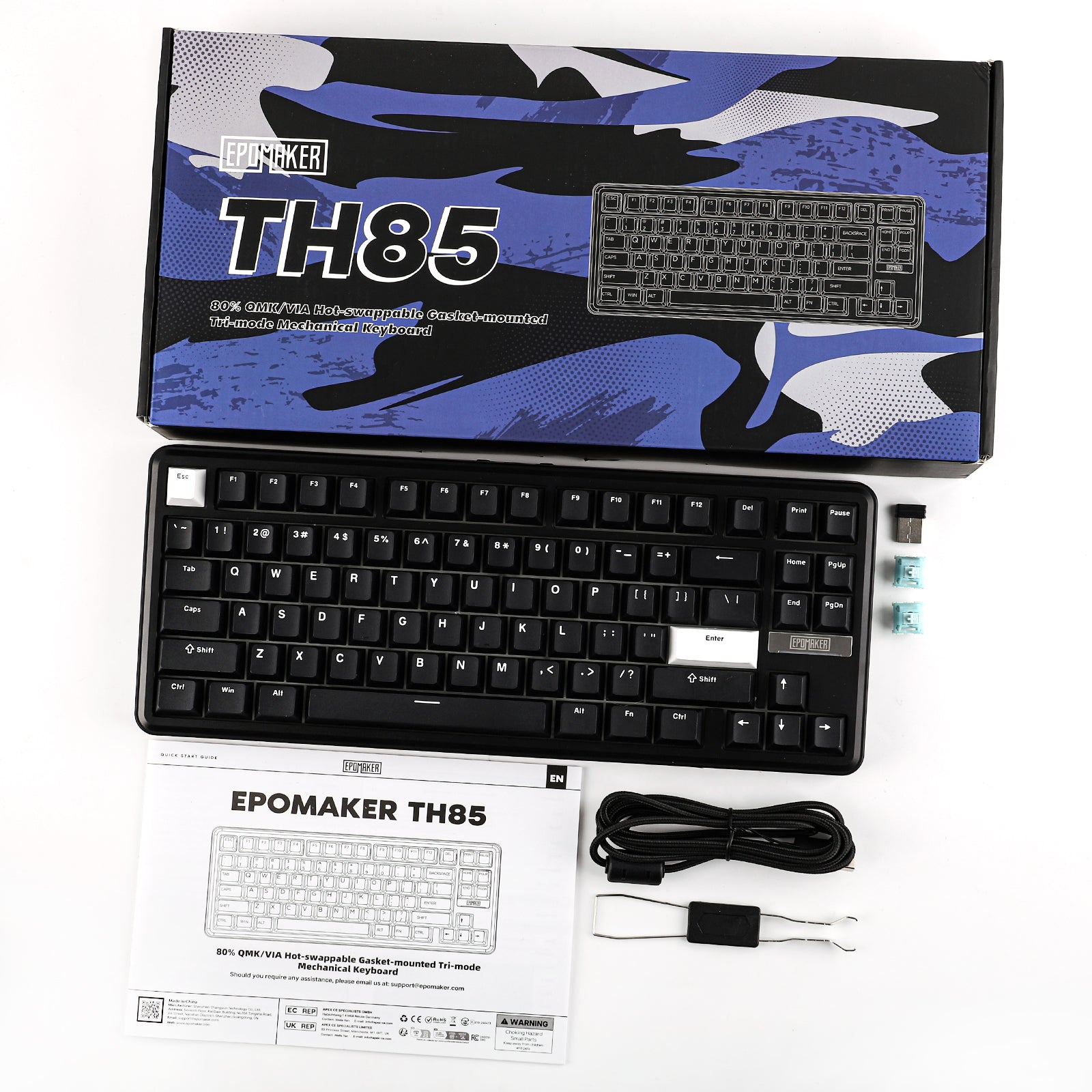 Epomaker TH85 80% VIA Mechanical keyboard