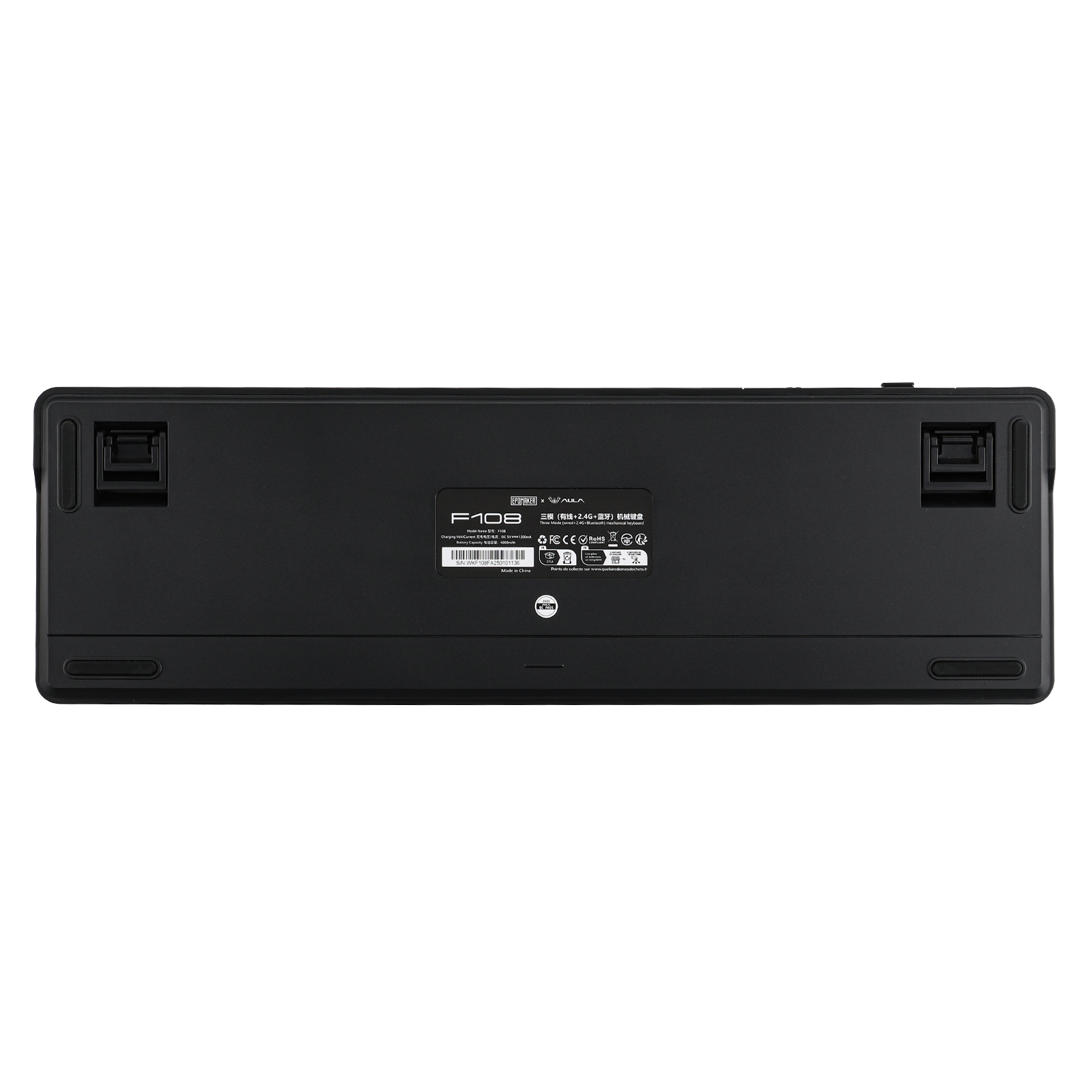 EPOMAKER x AULA F108 100% Tri-Mode Mechanical keyboard