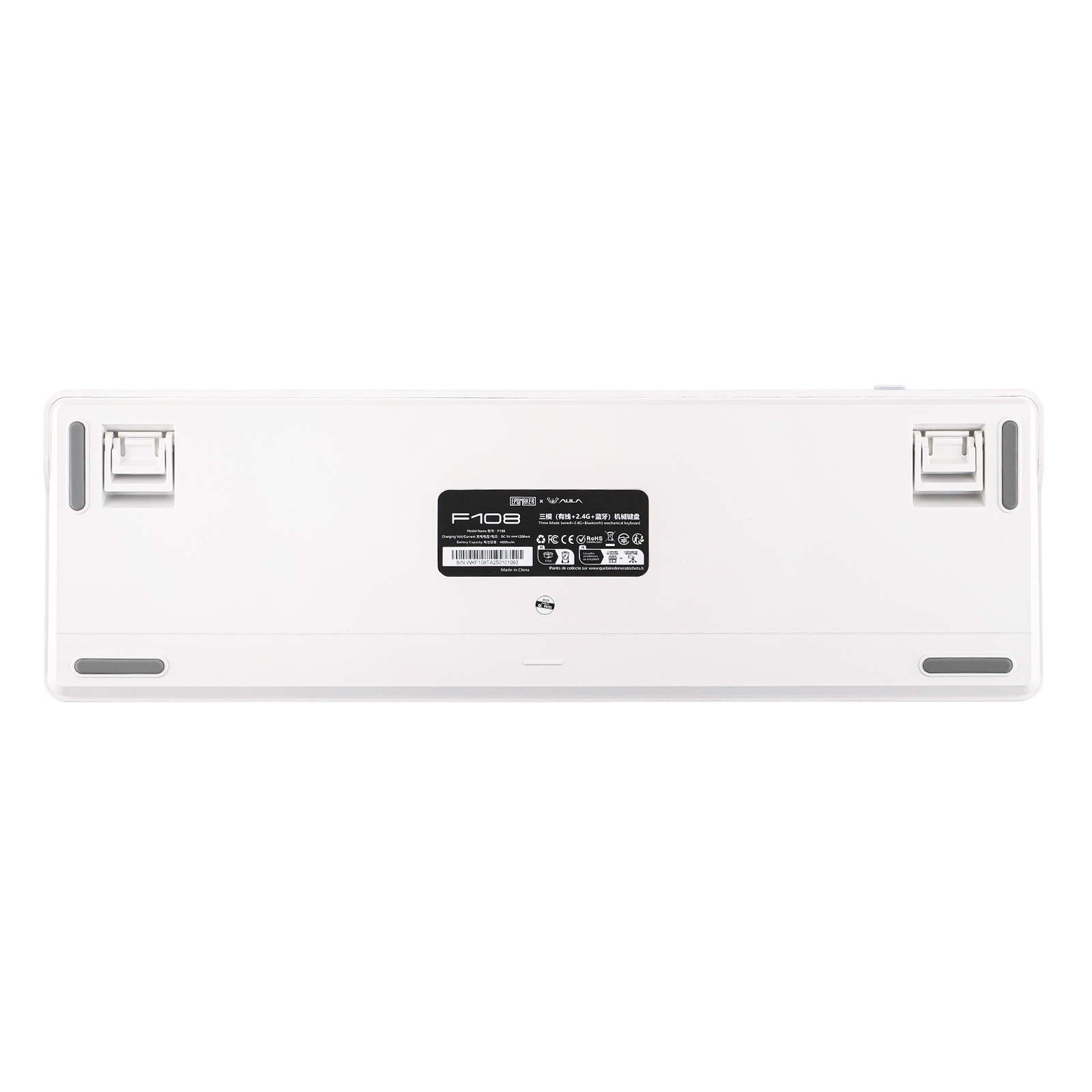 EPOMAKER x AULA F108 100% Tri-Mode Mechanical keyboard