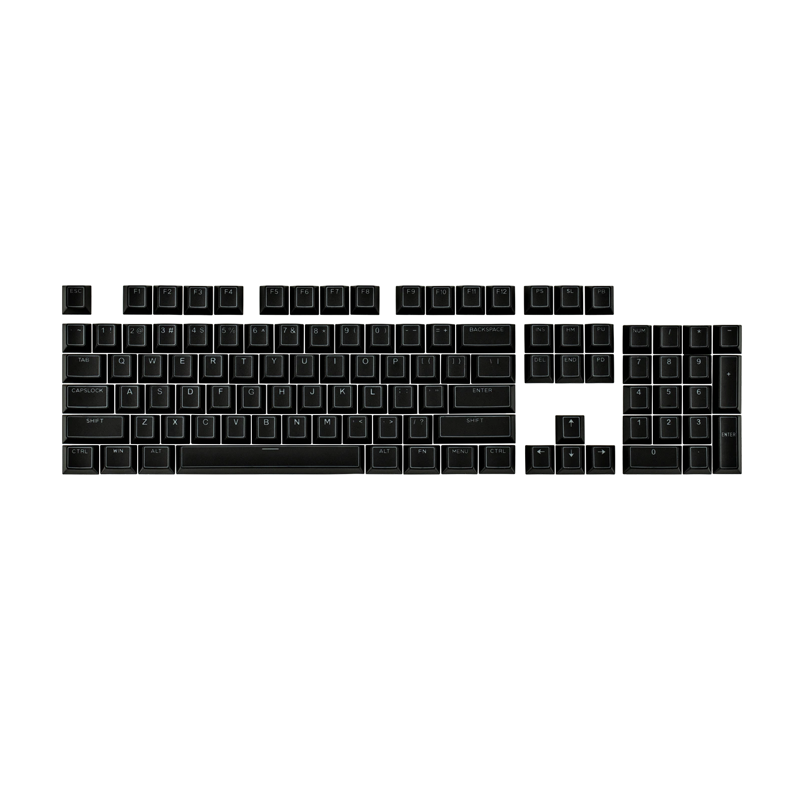 EPOMAKER Glintrix Keycaps Set