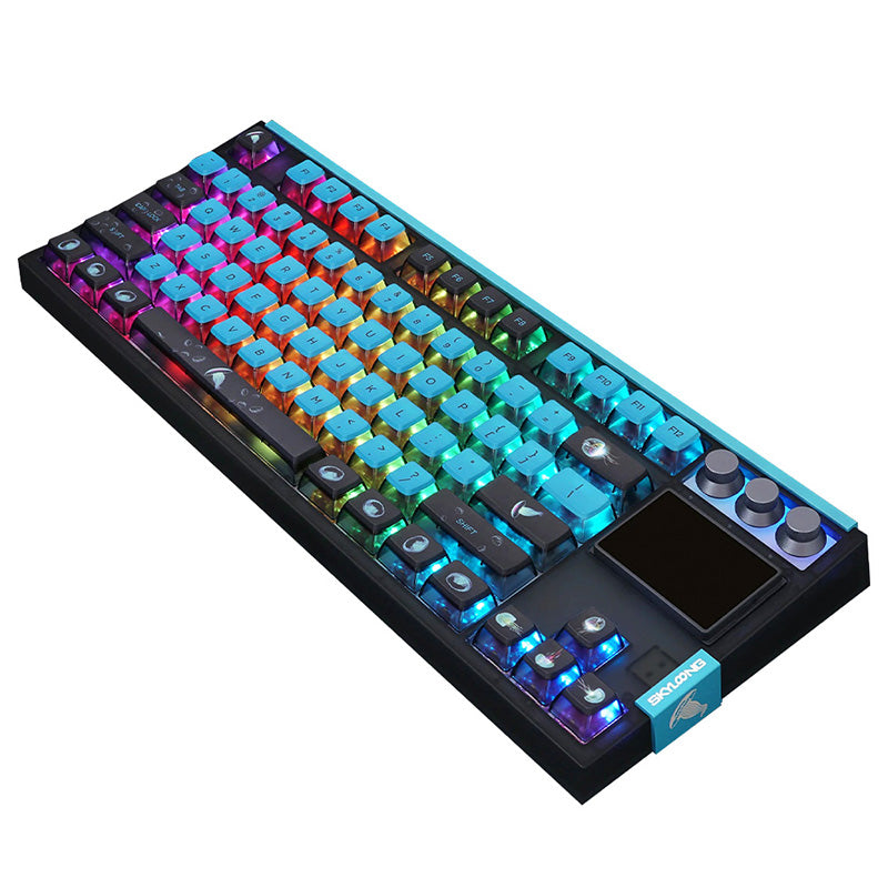 The G-LAB Keyz PLATINIUM - Low Profile Mechanical Keyboard - RGB Gaming  Keyboard - Unboxing 