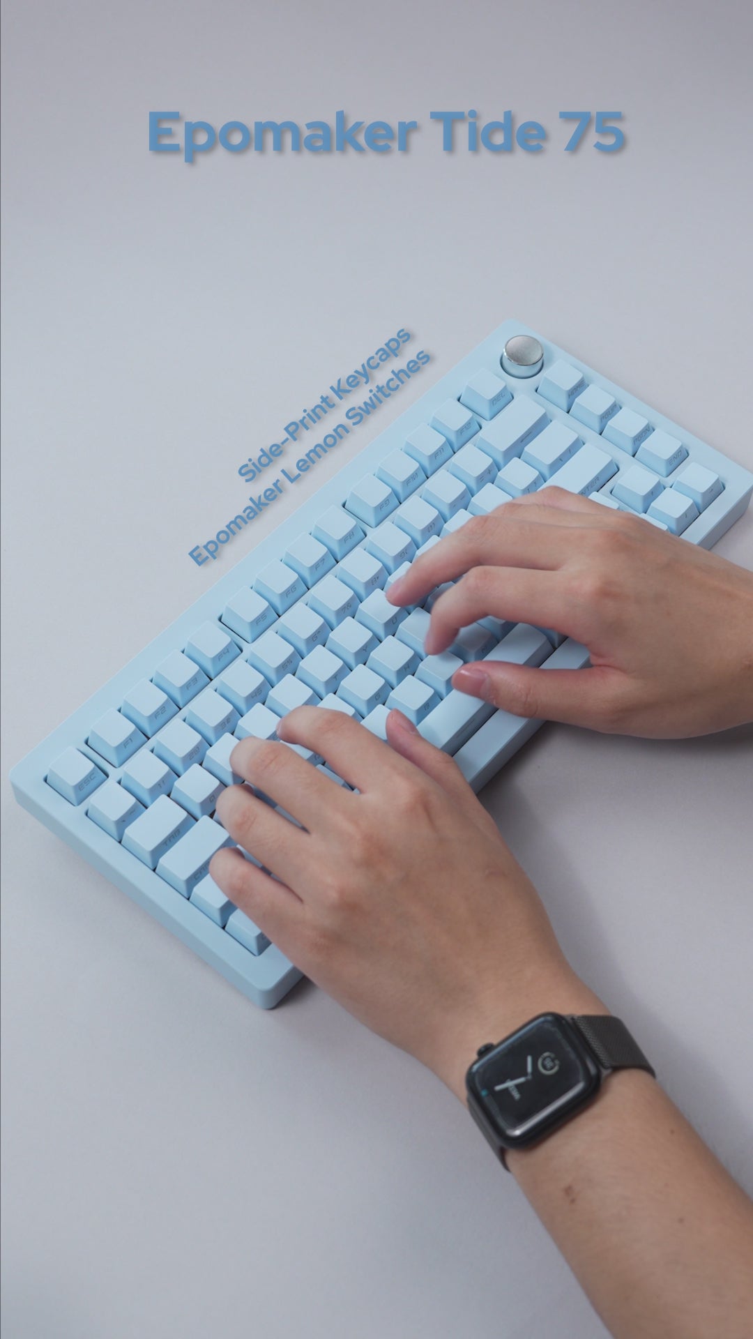 Amazon.com: EPOMAKER Tide75 QMK/VIA Wireless 75% Aluminum