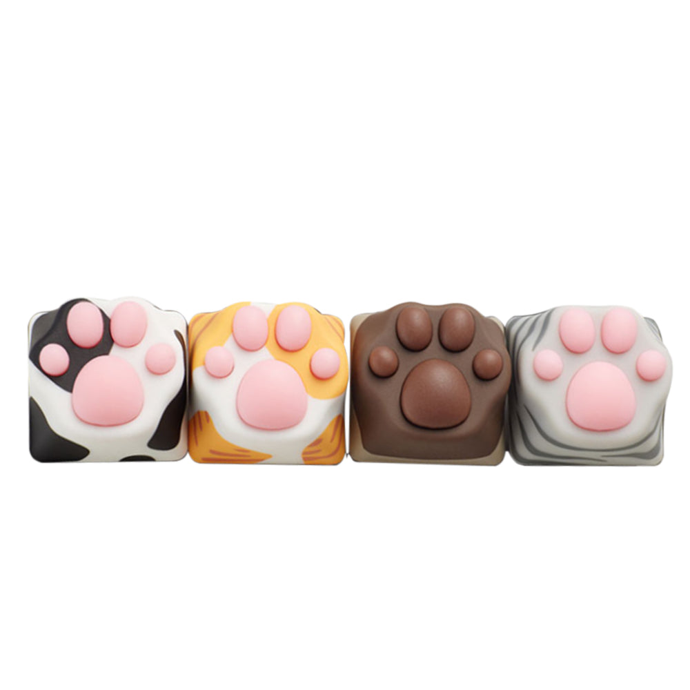 Kitty Paw Silicone Keycap Molds - MX Compatible Switches : ID 5076