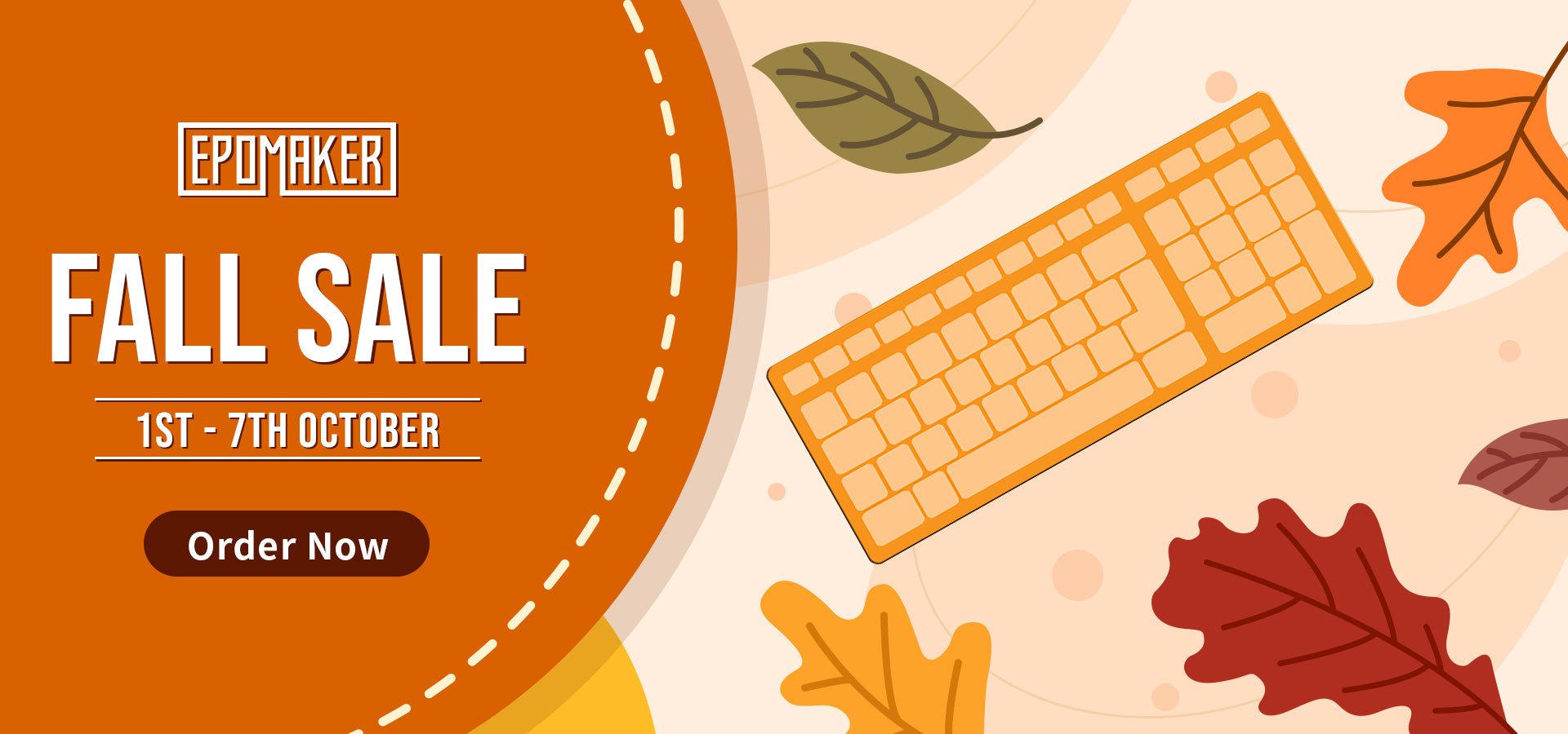 Fall Into Savings: Epomaker's Spectacular Fall Sale!