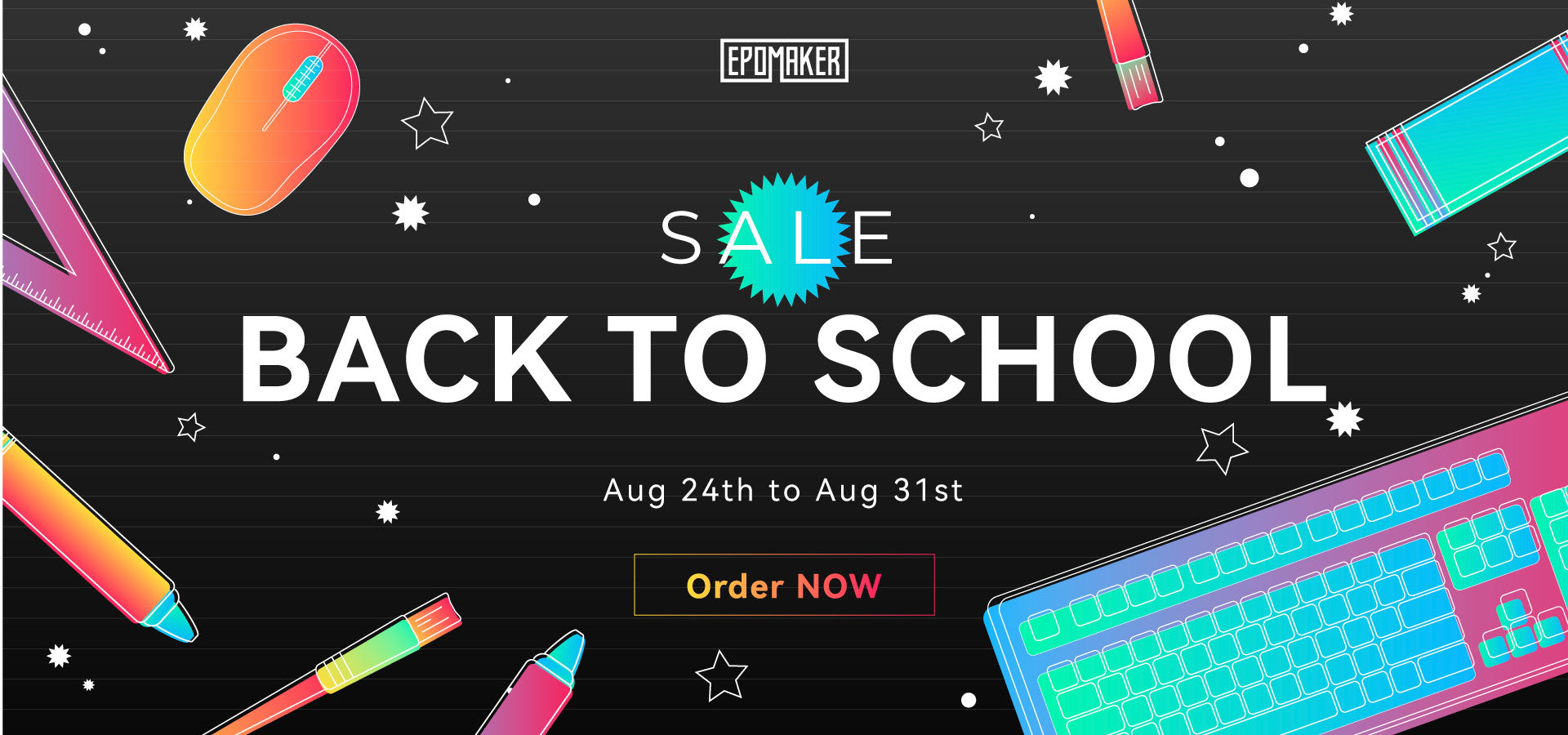 Unlock Your Best Semester Yet with Epomaker's Back to School Sale