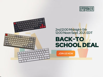 Epomaker Back-to-School Sales Event Announcement