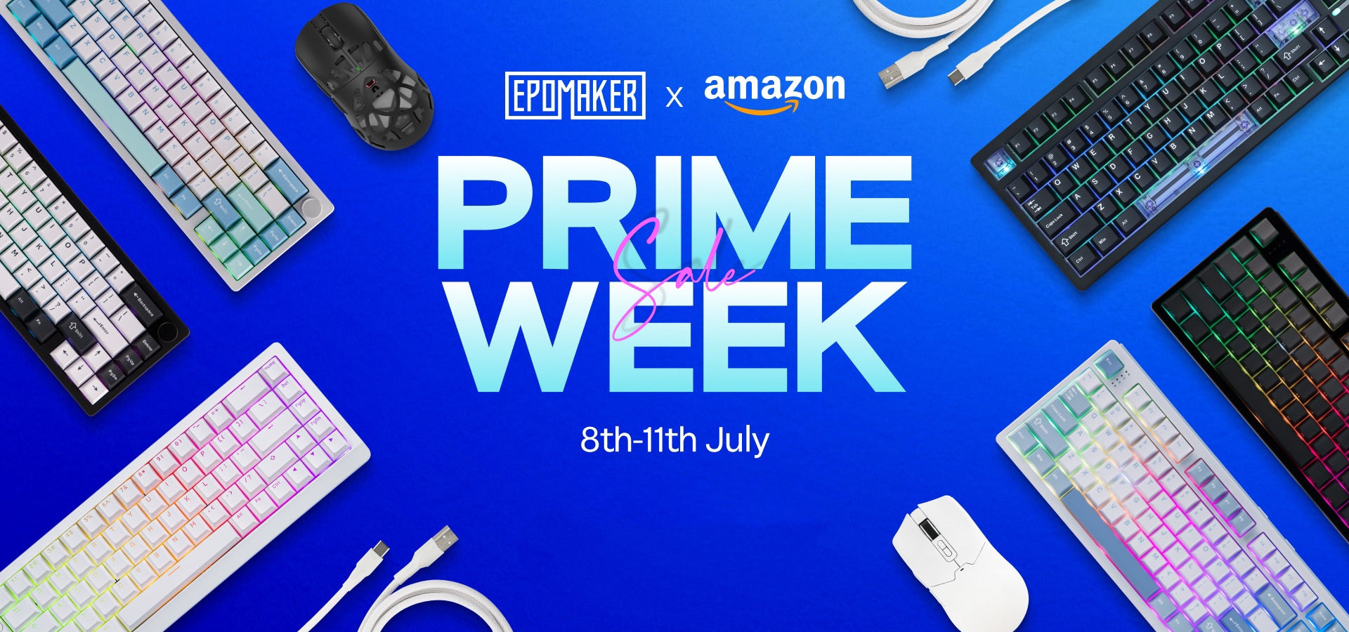 Upgrade your Setup with Epomaker Prime Week Sale 2025!