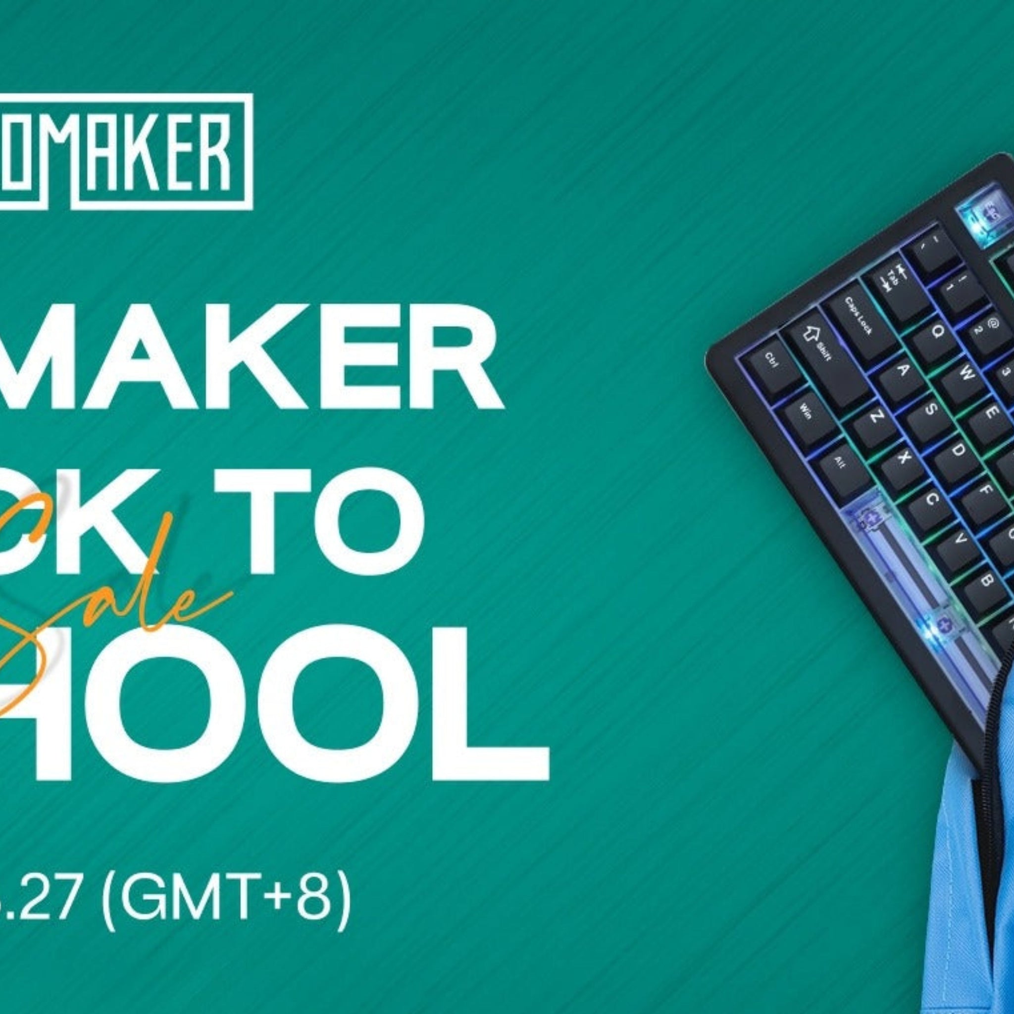 School's in, Epomaker's here. Transform your study zone with 2025’s Back to School Sale！