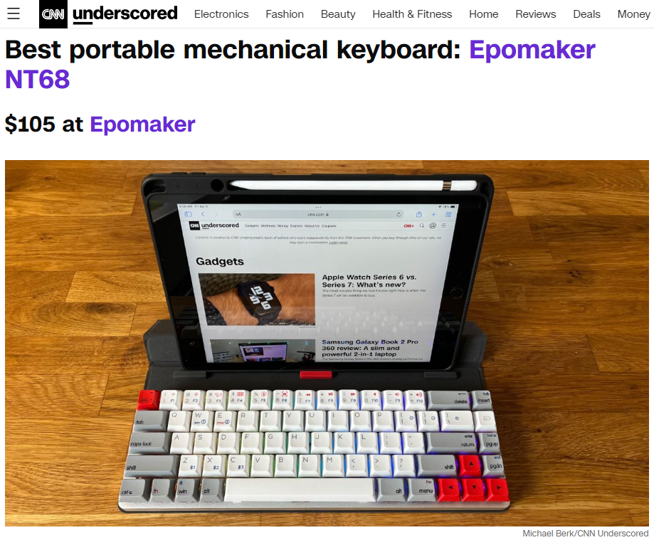 2022 April Epomaker Keyboard Reviews: EPOMAKER NT68, TH80, TH66, EP84, GK68XS