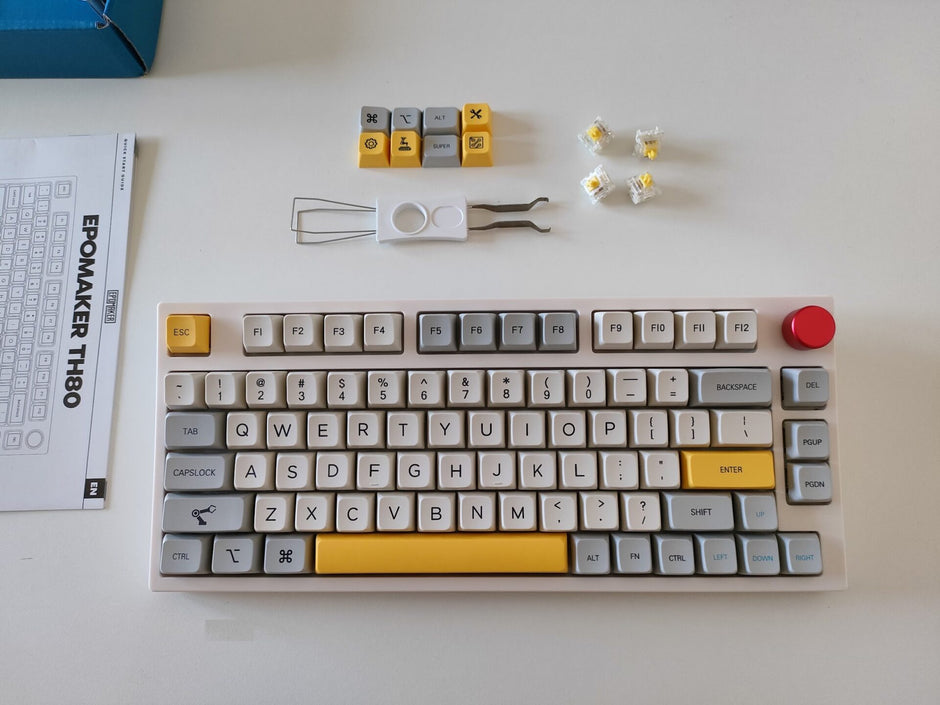 Epomaker Keyboard Reviews - July 2022: TH80, Epomaker Budgerigar Switc ...