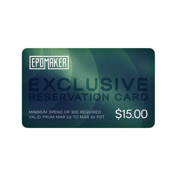 Epomaker Spring Sale Reservation Card