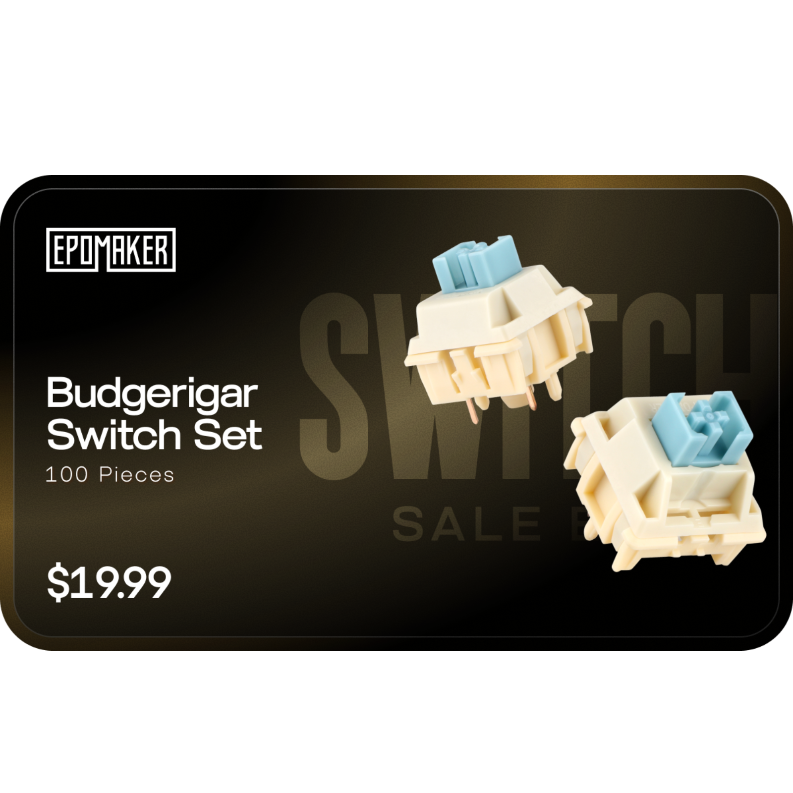 EPOMAKER Switch Benefit Section (100 Pieces)