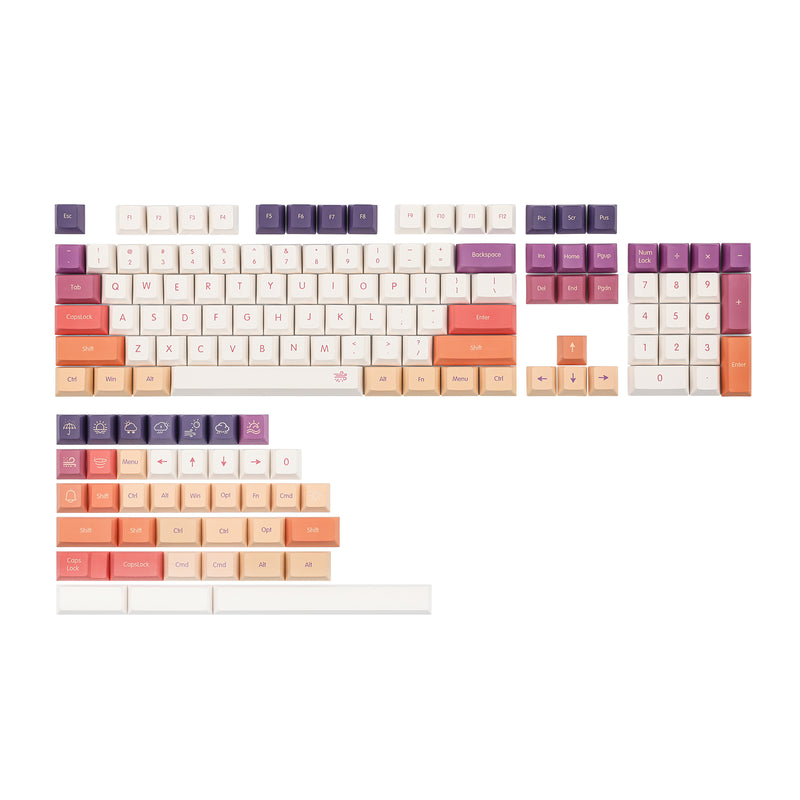 Mist Clouds Keycap Set