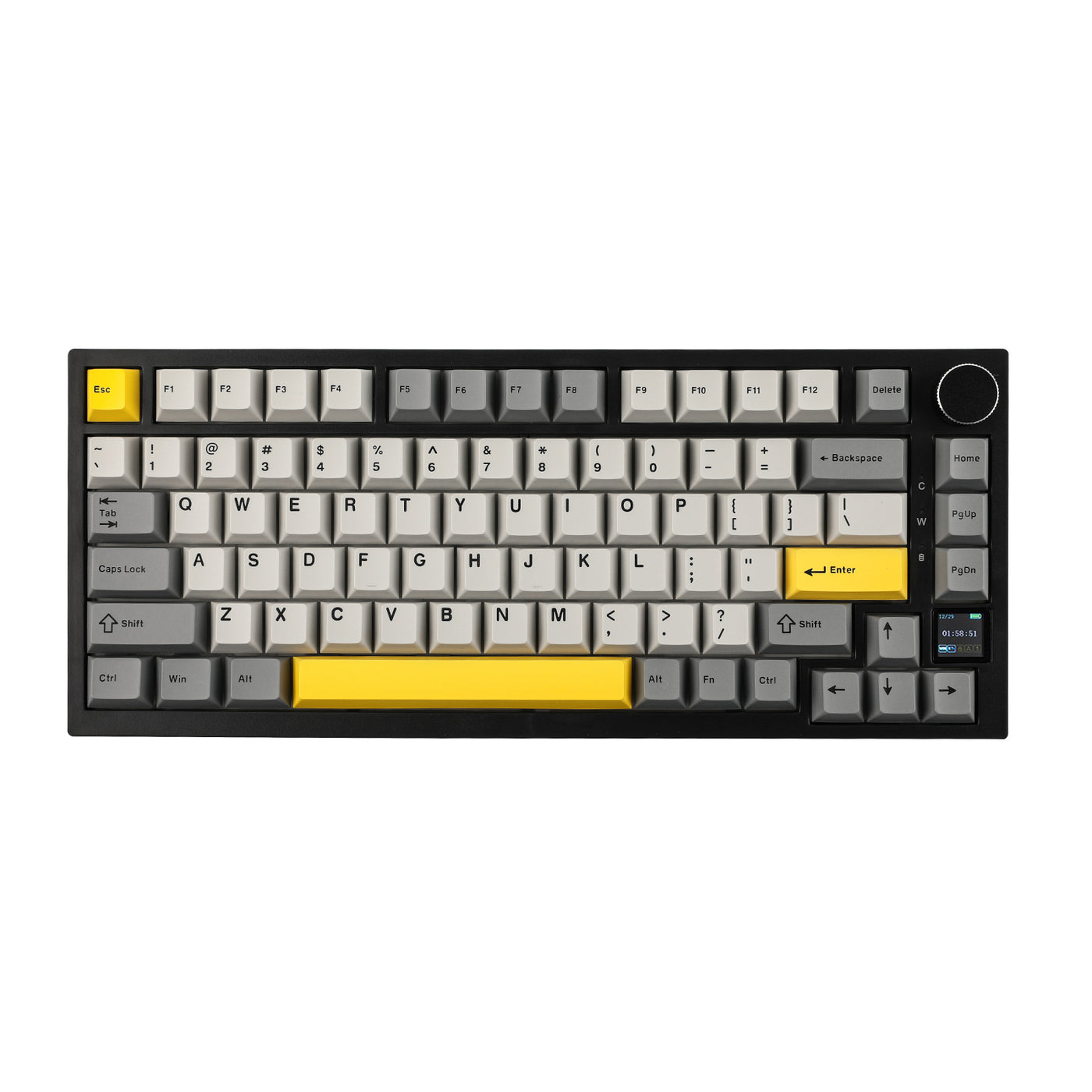 Ajazz AK820 Pro — side profile view