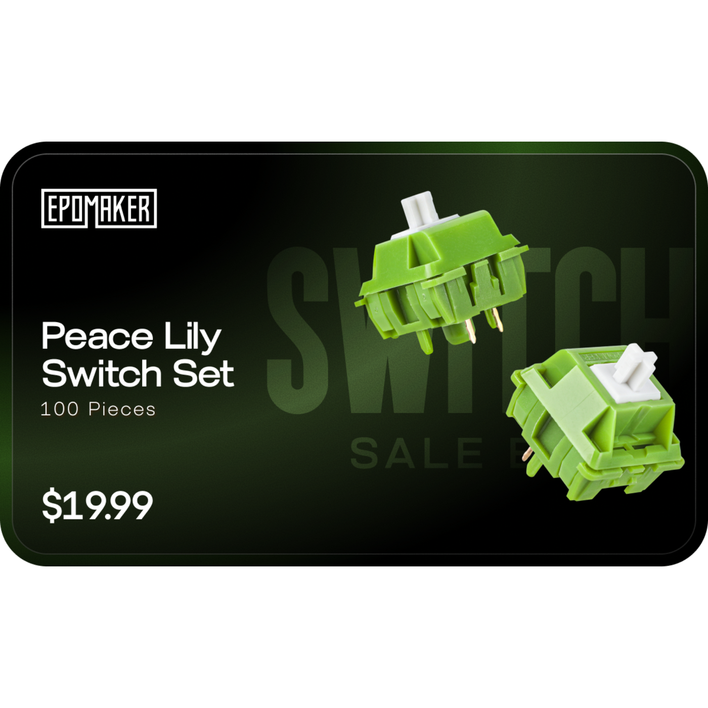 EPOMAKER Switch Benefit Section (100 Pieces) — product view 9