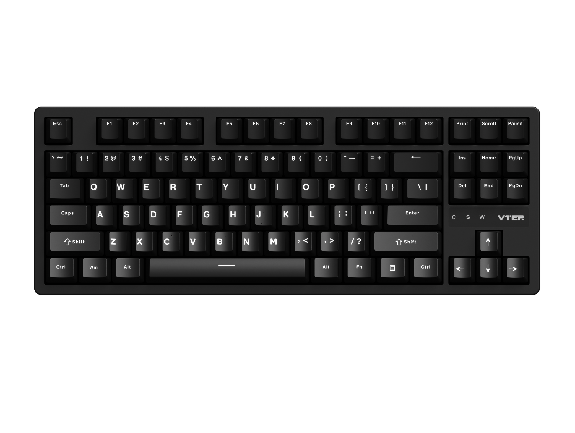 VTER ATO87 HE Series keyboard image