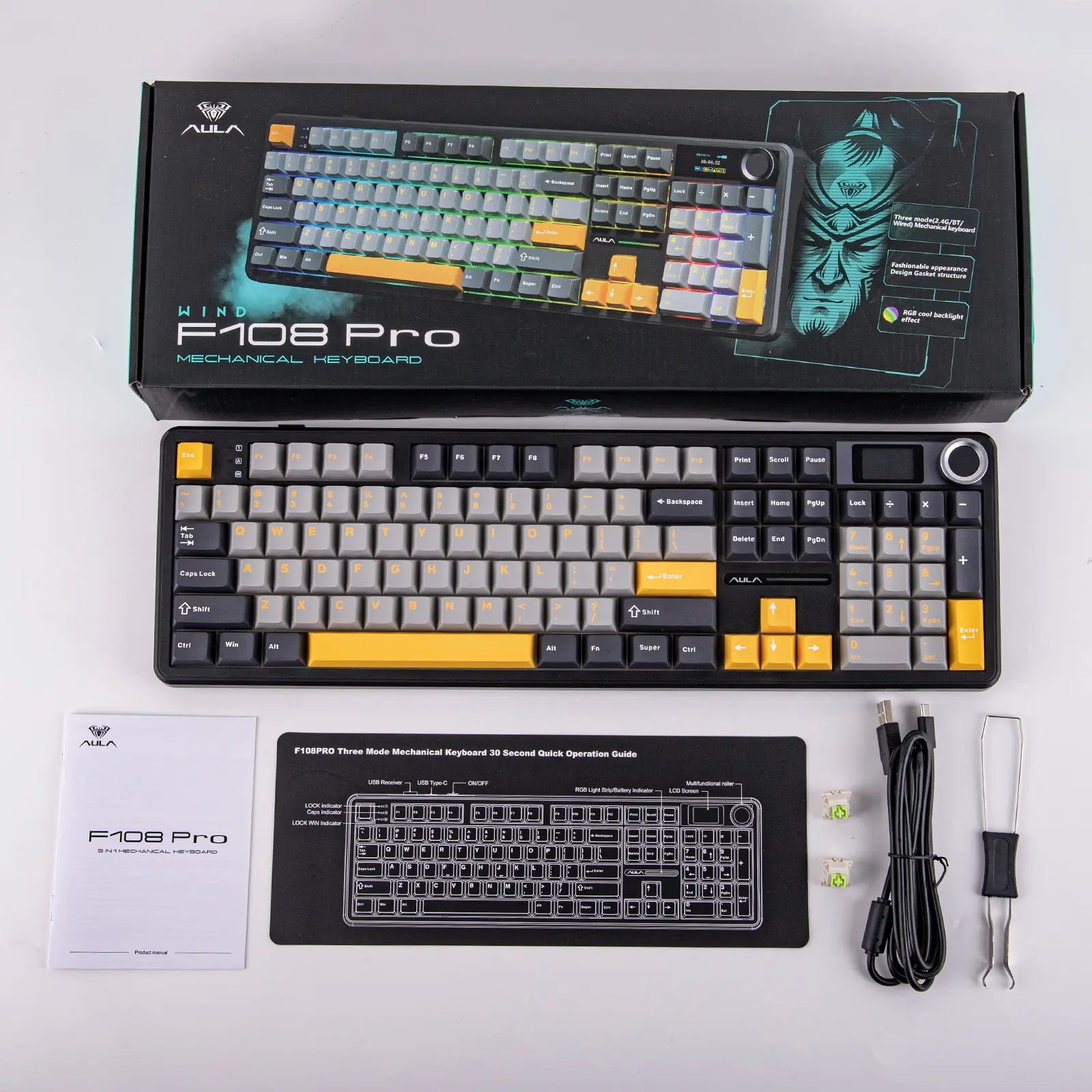 EPOMAKER X AULA F108 PRO