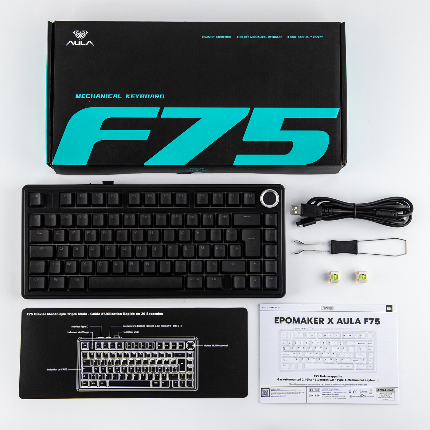 EPOMAKER x AULA F75