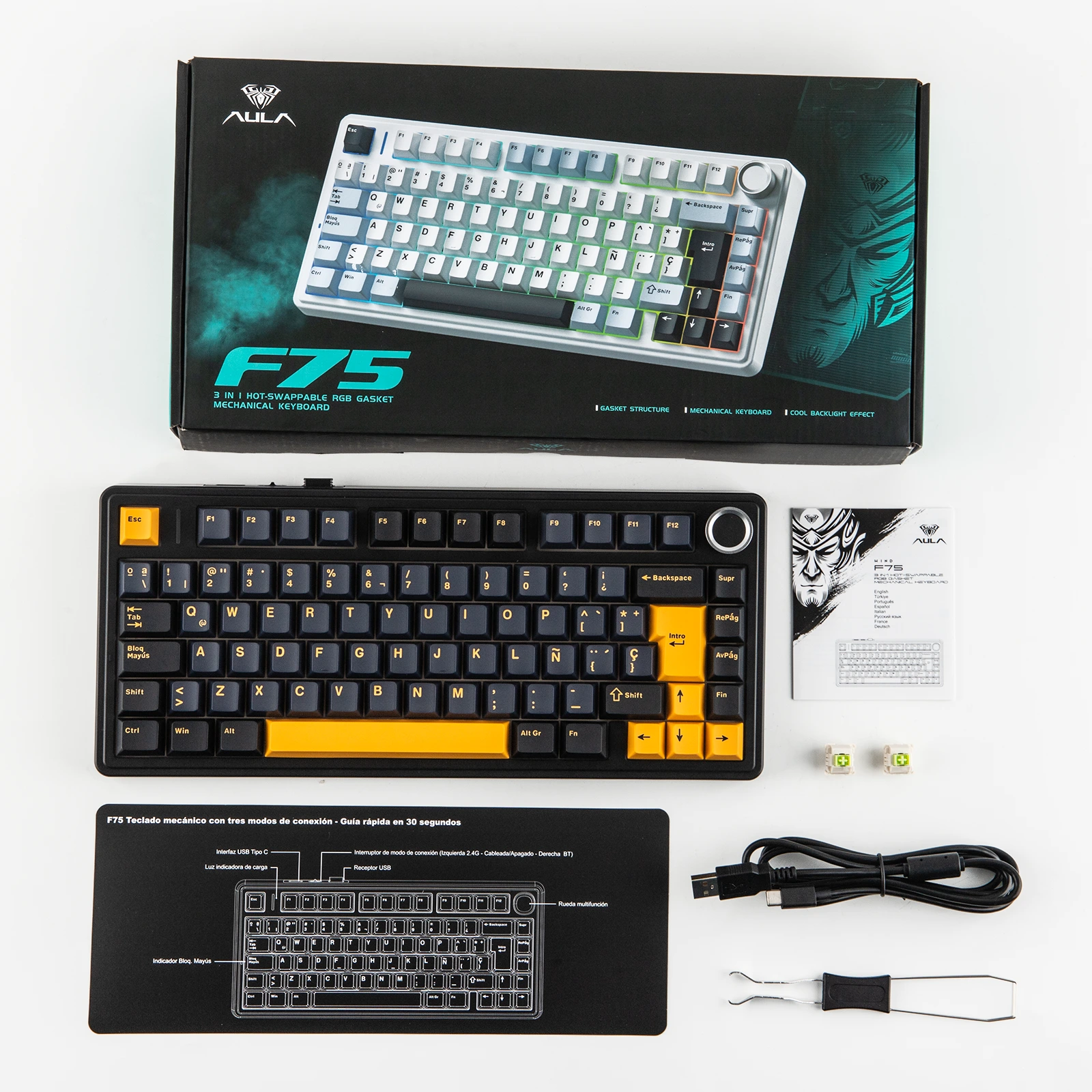 EPOMAKER x AULA F75