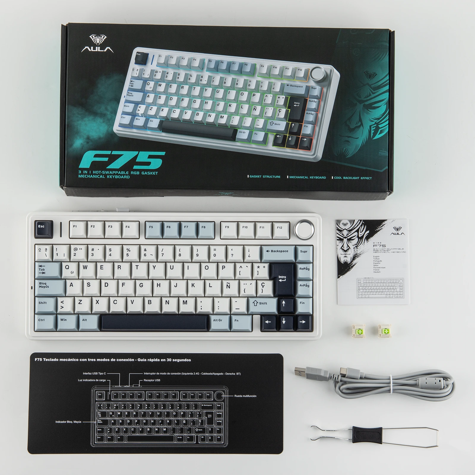 EPOMAKER x AULA F75