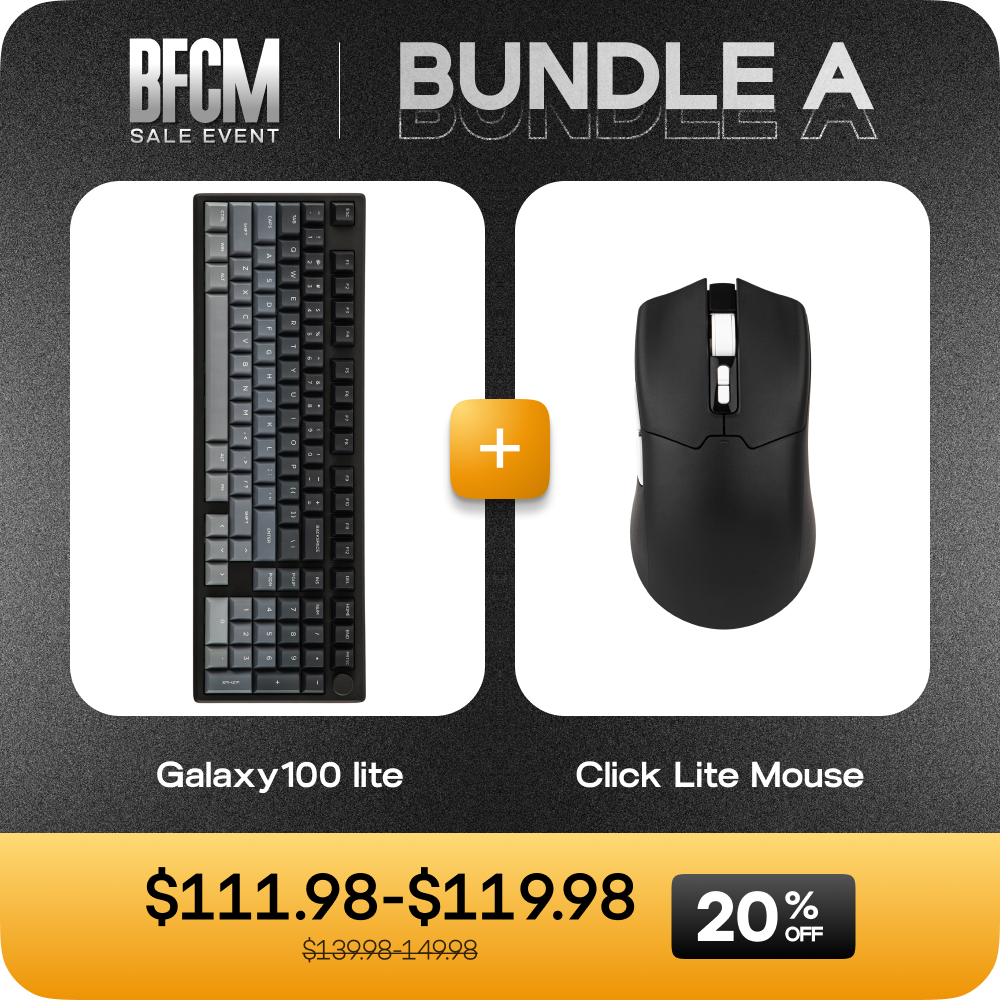 EPOMAKER Galaxy100 Lite + Click Lite Mouse Bundle