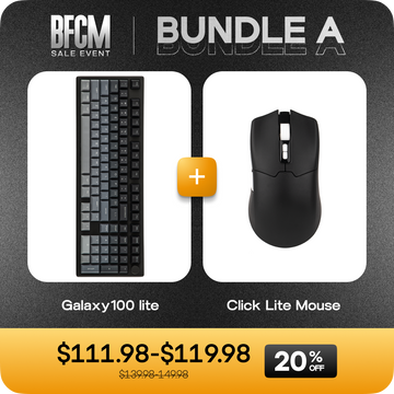EPOMAKER Galaxy100 Lite + Click Lite Mouse Bundle