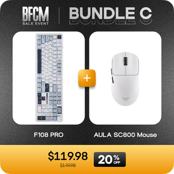 EPOMAKER X AULA F108 PRO (LEOBOG Reaper Switch) + SC800 Bundle