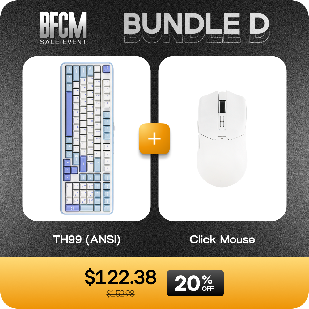 EPOMAKER TH99 (ANSI) + EPOMAKER Click Mouse