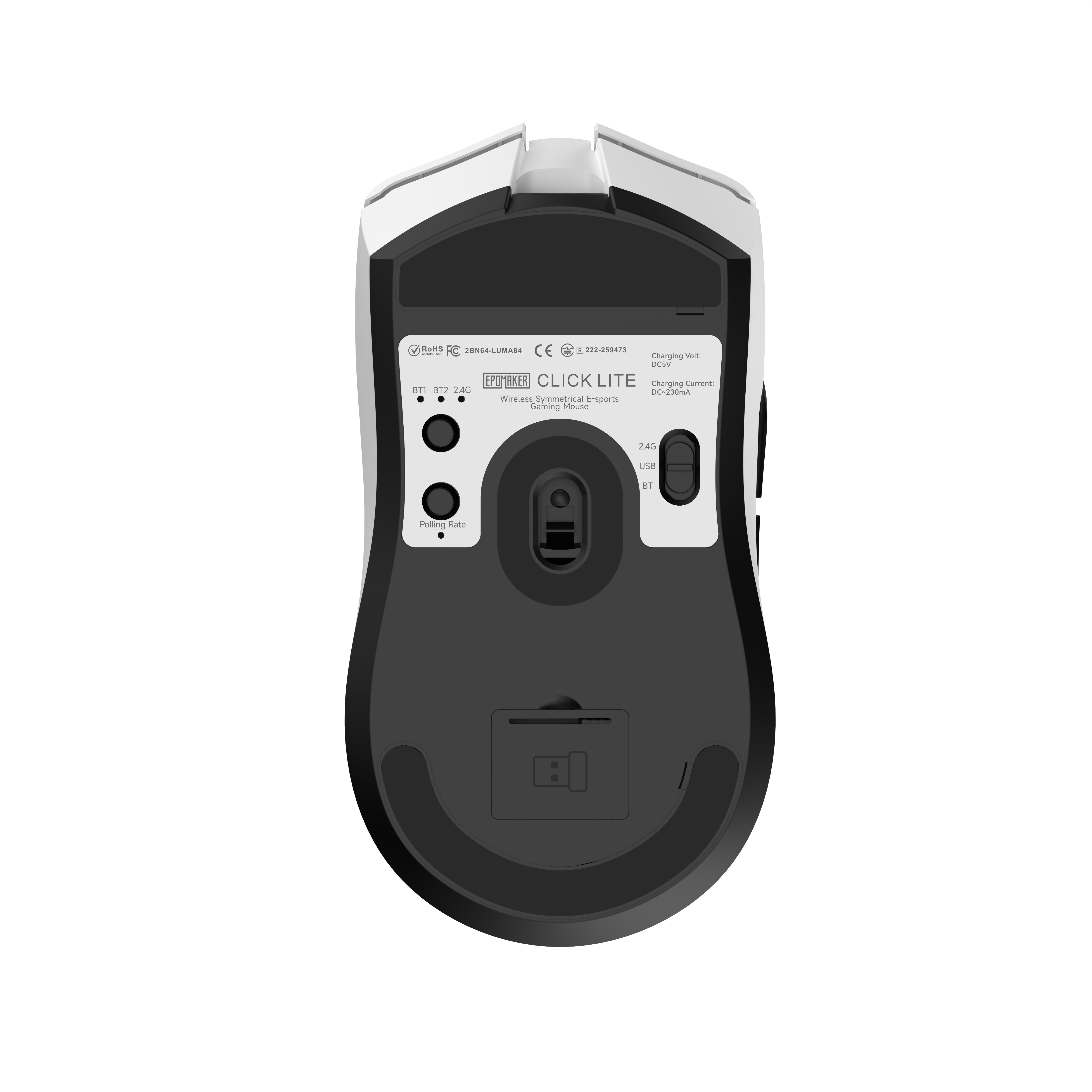 Epomaker Carbon60 + EPOMAKER Click Lite Mouse Bundle