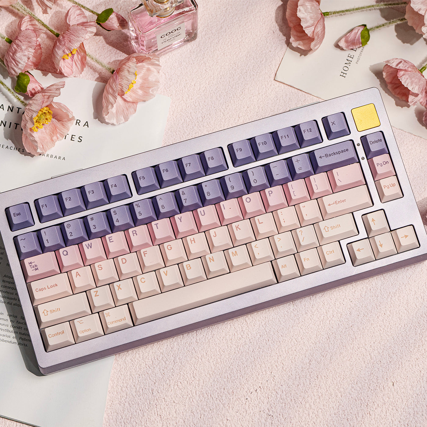 EPOMAKER Lavender Jade Keycap Set — product view 6
