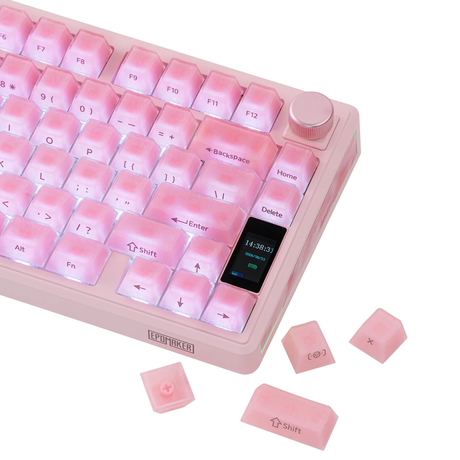 EPOMAKER Frost Jelly Keycap Set