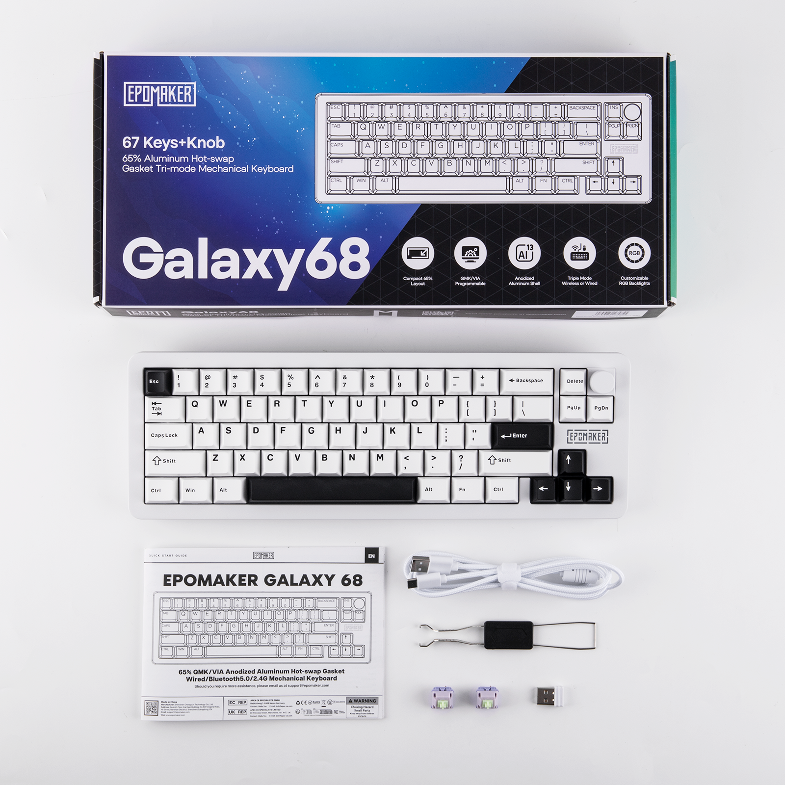 EPOMAKER Galaxy68