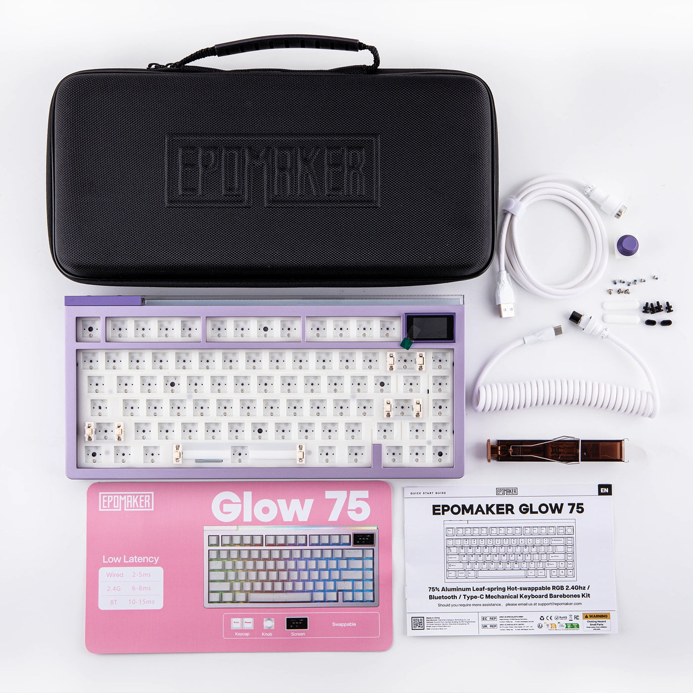 [GB-EXTRA IN STOCK] EPOMAKER GLOW75 DIY Kit