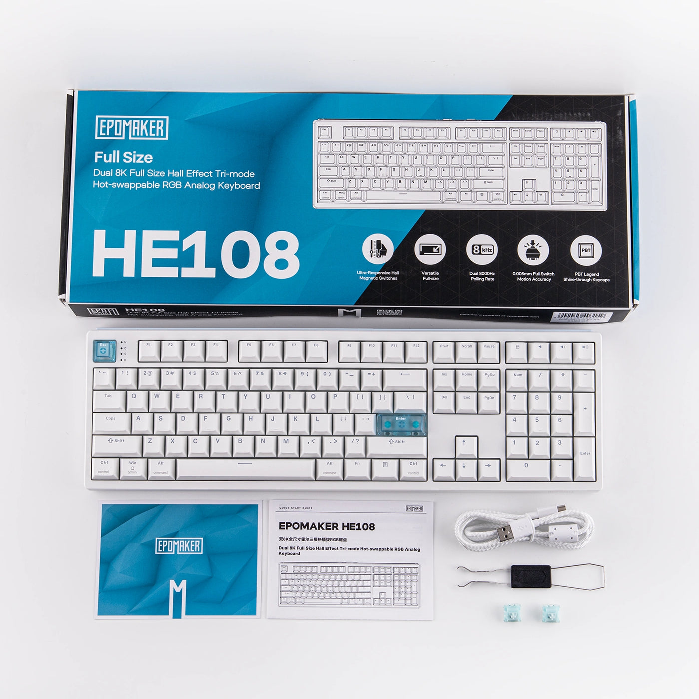 EPOMAKER HE108 — product view 15